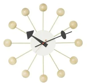 Vitra Ball Clock Vægur Bøg